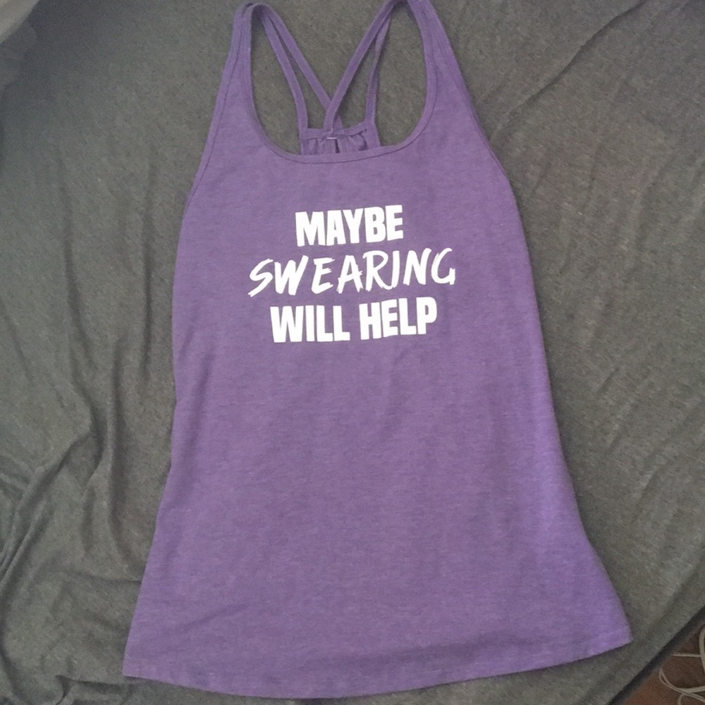 Open back tank